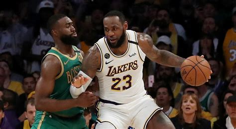 lakers and celtics rivalry|The Lakers, Celtics, LeBron James, and the Number 18.